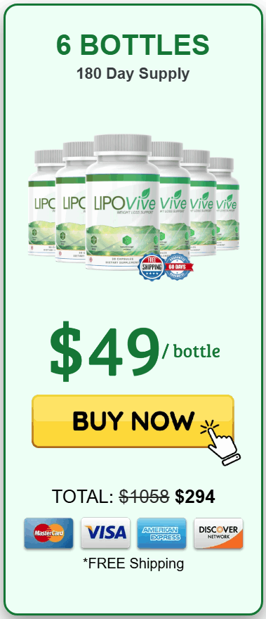 Buy LipoVive 6 Bottle